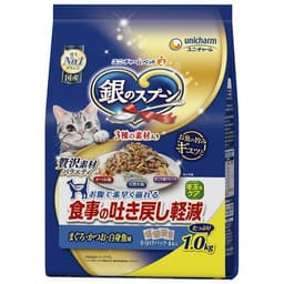 銀のスプーン　贅沢素材バラエティ　食事の吐き戻し軽減フード　まぐろ・かつお・白身魚味