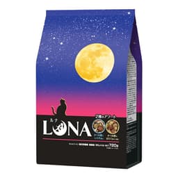 LUNA　かつお節としらす＆ほたて味ビッツ添え