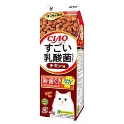 チャオ　すごい乳酸菌　クランキー牛乳パック　チキン味