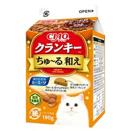 チャオ　クランキー　ちゅ～る和え　190ｇかつお節ミックス味