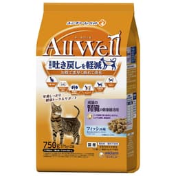 AllWell　成猫の腎臓の健康維持用　フィッシュ味挽き小魚とささみフリーズドライパウダー入り