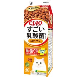 チャオ　すごい乳酸菌　クランキー牛乳パック　ほたて味