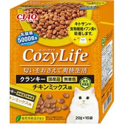 チャオ　Cozy　Life（コージーライフ）　クランキー　BOX　チキンミックス味