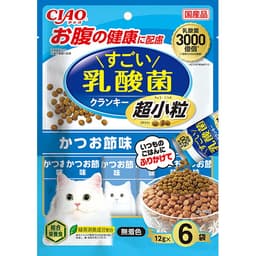 チャオ　すごい乳酸菌　クランキー　超小粒　かつお節味