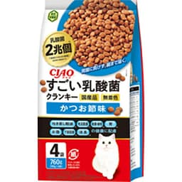 チャオ　すごい乳酸菌　クランキー　かつお節味