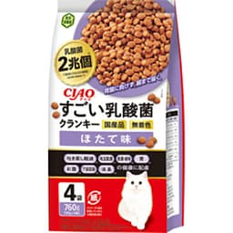 チャオ　すごい乳酸菌　クランキー　ほたて味