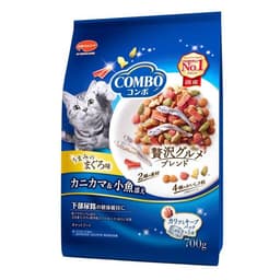 コンボ　キャット　まぐろ味・カニカマ・小魚添え