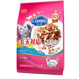 コンボ　キャット　毛玉対応　まぐろ味・ささみチップ・かつお節添え